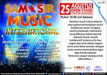 10.000 Wisatawan Jadi Target Samosir Music International 2018 